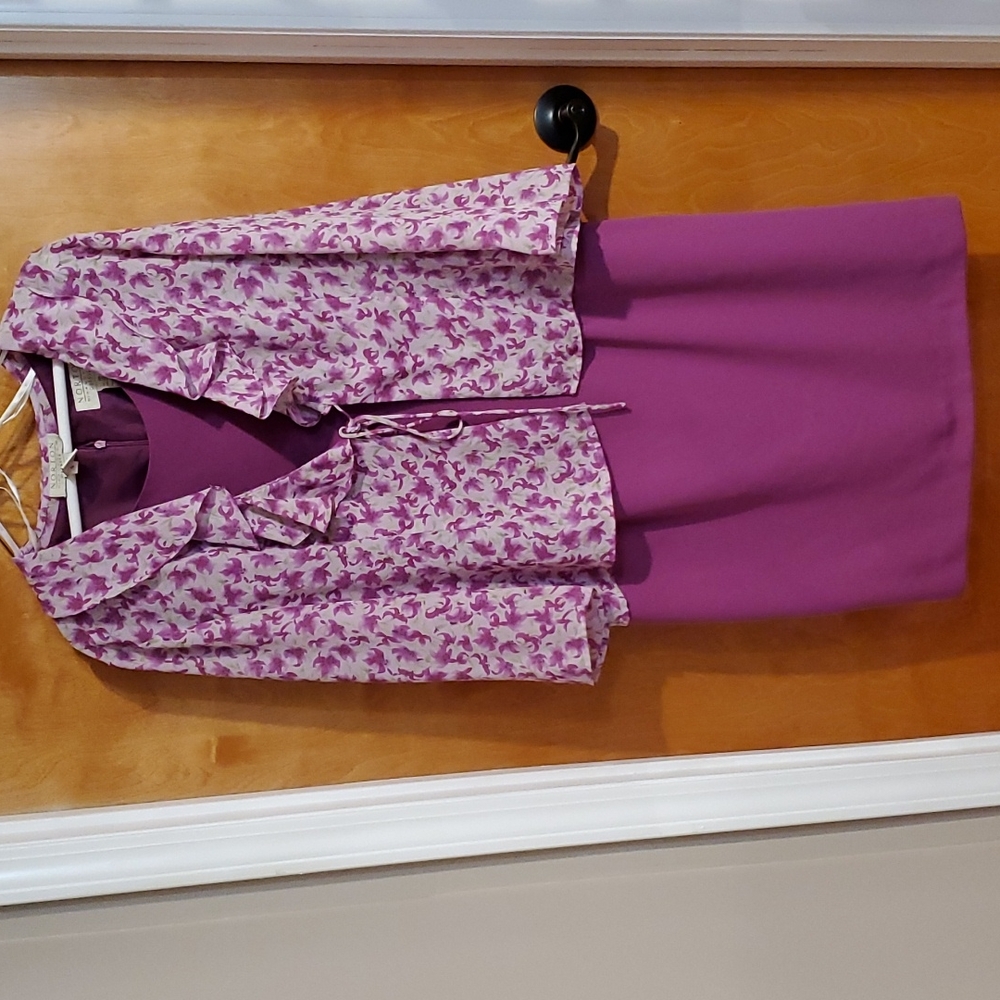 Norton McNaughton Sheath dress w/jacket